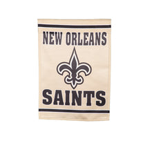 Load image into Gallery viewer, Saints Embossed Suede Flag