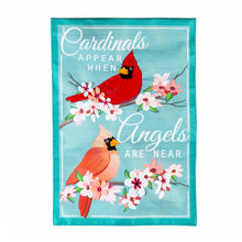 Load image into Gallery viewer, Angels are Near Garden Flag