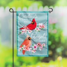 Load image into Gallery viewer, Angels are Near Garden Flag