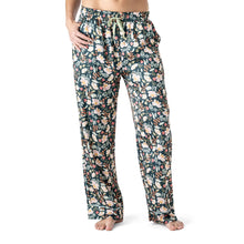 Load image into Gallery viewer, Petal to the Metal Satin Pajama Pants