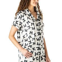 Load image into Gallery viewer, Bow So Lovely Satin Pajama Top