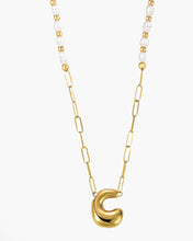 Load image into Gallery viewer, Chic Bubble Initial Pearl Necklaces