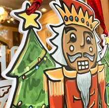 Load image into Gallery viewer, Nutcracker Christmas Door Decor
