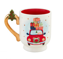Load image into Gallery viewer, Christmas Pedestal Mugs