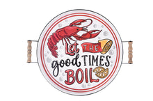 Load image into Gallery viewer, Crawfish Boil Enamel Serving Tray