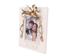 Load image into Gallery viewer, Mr. & Mrs. Gold Bow Frame