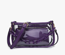 Load image into Gallery viewer, Jessica Clear Crossbody Purse