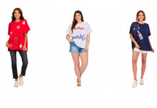 Load image into Gallery viewer, Patriotic Sparkle Assorted Tops