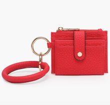 Load image into Gallery viewer, Leather Wristlet and Wallet - assorted colors