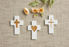 Load image into Gallery viewer, Ceramic Gold Crosses