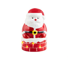 Load image into Gallery viewer, Santa Chimney Musical Light Up Sitter