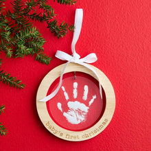 Load image into Gallery viewer, Acrylic Handprint Ornaments