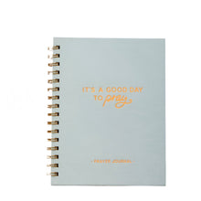 Load image into Gallery viewer, Good Day To Pray Linen Prayer Journal