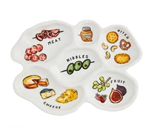 Load image into Gallery viewer, Sectioned Charcuterie Platter