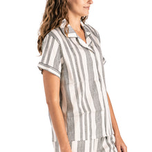 Load image into Gallery viewer, Overnight Oasis Satin Pajama Top
