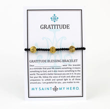 Load image into Gallery viewer, Gratitude Crystal Blessing Bracelet