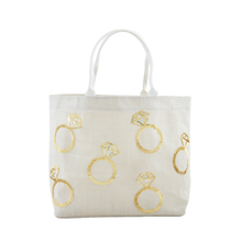 Load image into Gallery viewer, Bride Dazzle Tote Bags
