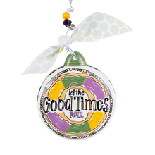 Load image into Gallery viewer, Let The Good Times Roll Puff Ornament