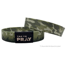 Load image into Gallery viewer, Waterfowl Camo Tap To Pray Bracelet