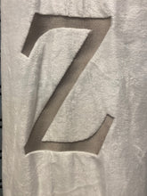 Load image into Gallery viewer, Initial Monogram Throw Blanket