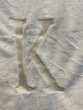 Load image into Gallery viewer, Initial Monogram Throw Blanket