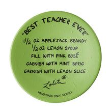 Load image into Gallery viewer, Best Teacher Ever Lolita Wine Glass