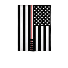 Load image into Gallery viewer, Nurse Thin Line Garden Suede Flag