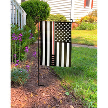Load image into Gallery viewer, Nurse Thin Line Garden Suede Flag