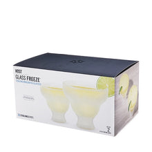 Load image into Gallery viewer, Glass Freeze Margarita Glasses