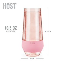 Load image into Gallery viewer, Blush Tint Champagne Freeze Glasses