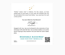 Load image into Gallery viewer, Made For This Moment Ester 4:14 Bracelet
