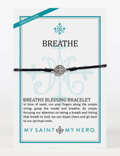Load image into Gallery viewer, Black Breathe Blessing Bracelet