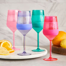 Load image into Gallery viewer, Wine Freeze Cooling Cups Set of 4