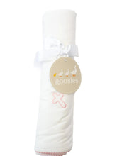 Load image into Gallery viewer, White Embroidered Blankets - assorted
