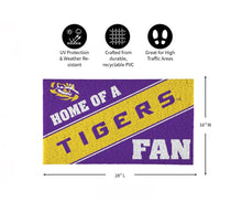 Load image into Gallery viewer, Home of a Tigers Fan PVC Mat
