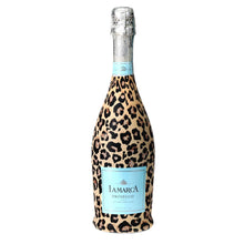 Load image into Gallery viewer, Tan Leopard Prosecco Bottle Wrap
