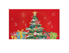Load image into Gallery viewer, Heartfelt Cheer Christmas Tree Embossed Mat

