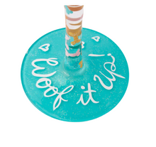 Load image into Gallery viewer, Woof It Up Lolita Wine Glass
