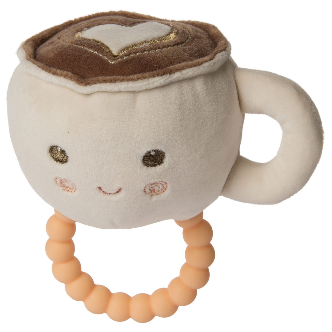 Sweet Soothie Latte Teether Rattle