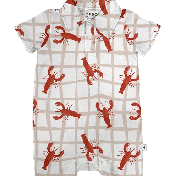 Crawfish Short Sleeve Polo Shortall