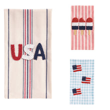 Load image into Gallery viewer, Beaded Americana Towels
