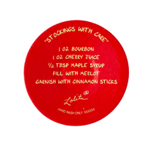 Load image into Gallery viewer, Stockings With Care Lolita Wine Glass
