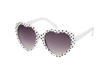 Load image into Gallery viewer, K6902 Kids Heart Polka Dot Sunglasses
