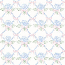 Load image into Gallery viewer, Hydrangea Lattice Prosecco Bottle Wrap
