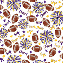Load image into Gallery viewer, Purple &amp; Yellow Game Day Prosecco Bottle Wrap
