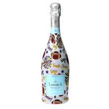 Load image into Gallery viewer, Purple &amp; Yellow Game Day Prosecco Bottle Wrap
