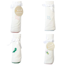 Load image into Gallery viewer, White Embroidered Blankets - assorted
