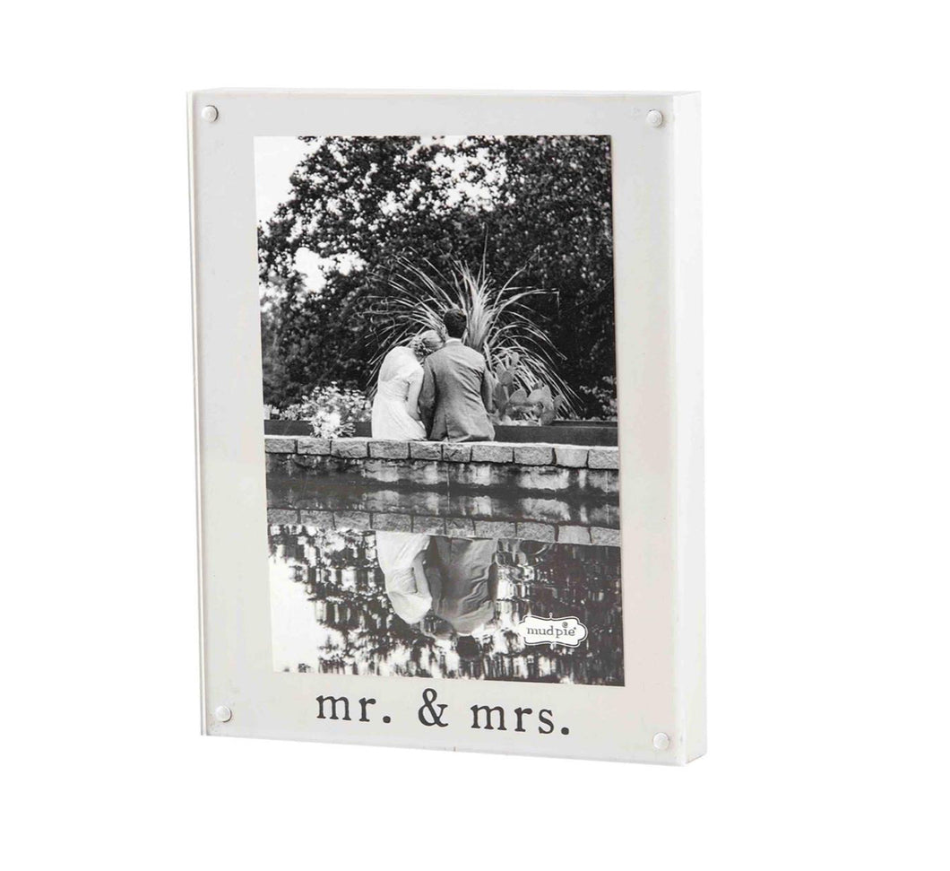 Mr. & Mrs. Acrylic Frame