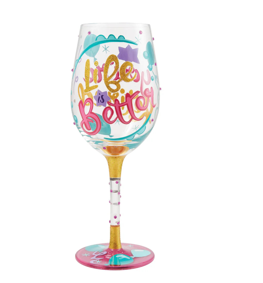 Better When Retired Lolita Wine Glass