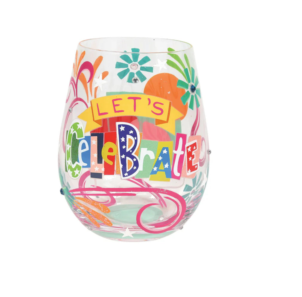 Let’s Celebrate Lolita Wine Glass